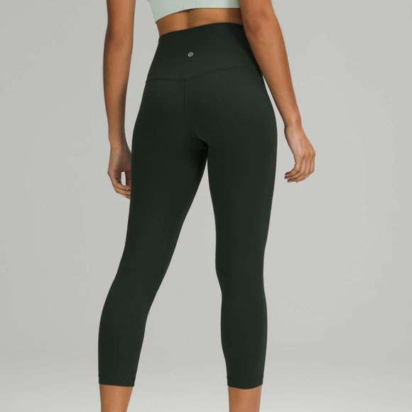 lululemon athletica Pants - NWT Lululemon Align Hi-Rise Crop *23" Rainforest Green